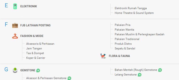 &#91;FJB&#93; Tidak diKATEGORIKAN secara detail semua NEW THREAD jdi numpuk. MOHON DIBACA!