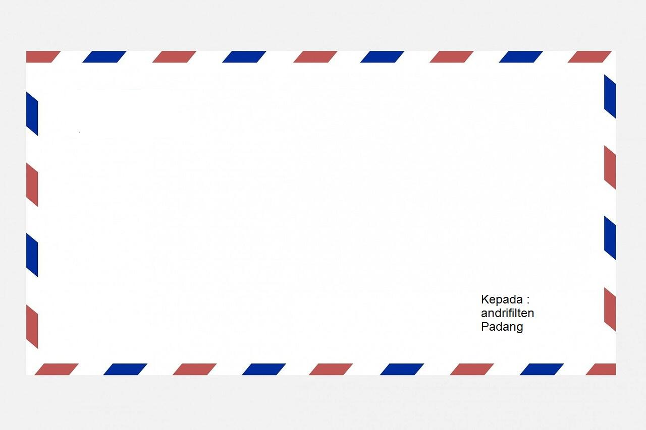 &#91;KOMBAT&#93; surat untuk temen di padang 