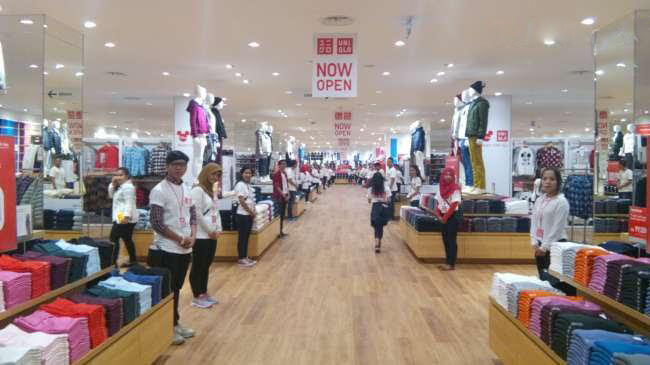 Selamat! UNIQLO akhirnya membuka store kesembilannya di Jakarta!