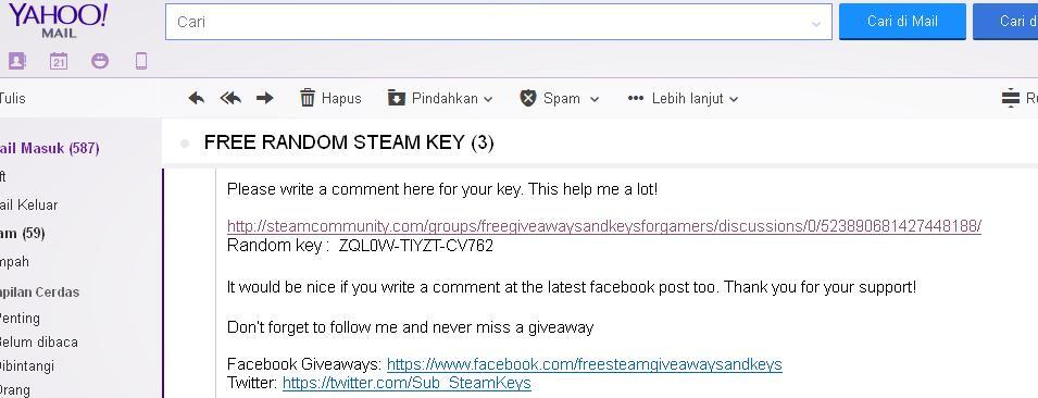 &#91;share&#93; FREE RANDOM STEAM KEY!