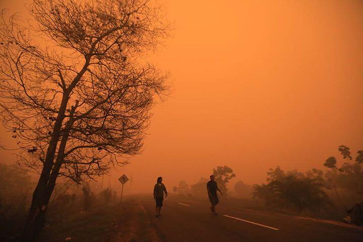 &#91;Breaking News&#93; Kalimantan Selatan Bencana Asap Siaga 1