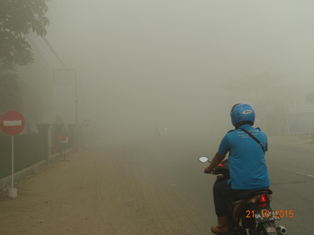 &#91;Breaking News&#93; Kalimantan Selatan Bencana Asap Siaga 1