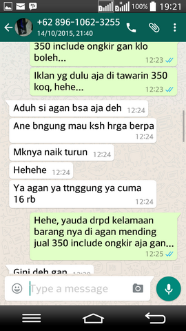 SURAT TERBUKA untuk pemilik nomor 089610623255 a.k.a Rizal Maulana