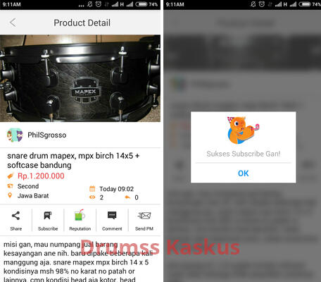 Share: 30 Menit Menyelam Dunia Persilatan Jual Beli Dengan Aplikasi KASKUS Jual Beli