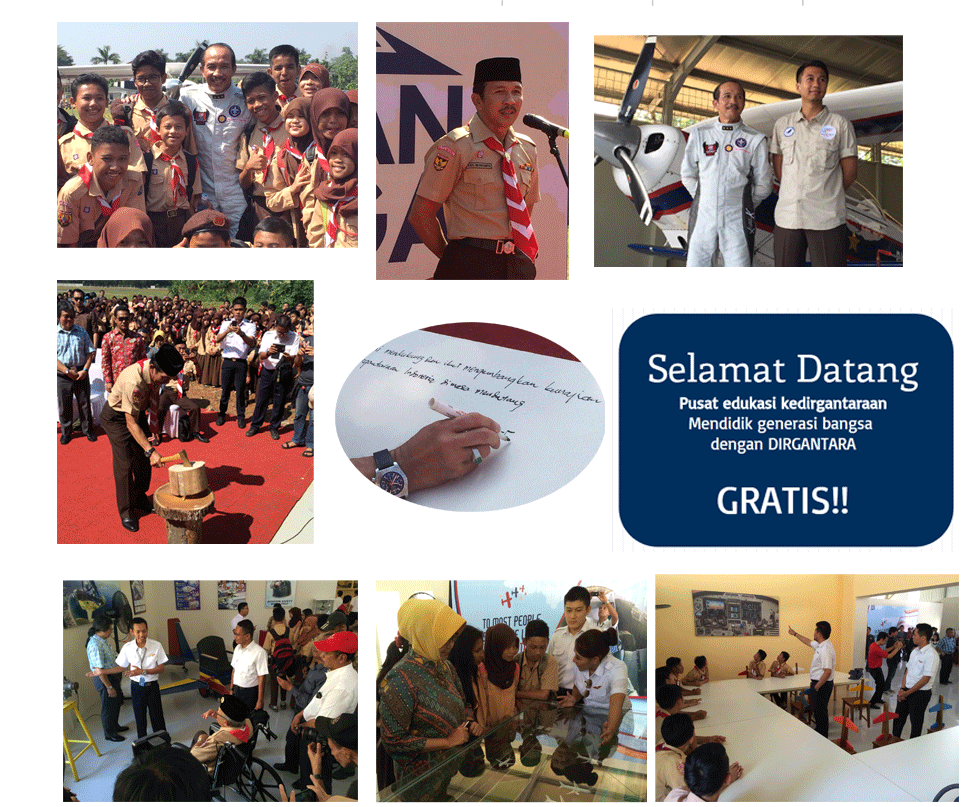 SEKARANG BELAJAR PILOT DAN PENERBANGAN GRATIS HANYA DI PUSDIRGA CIBUBUR ( JAMBORE )