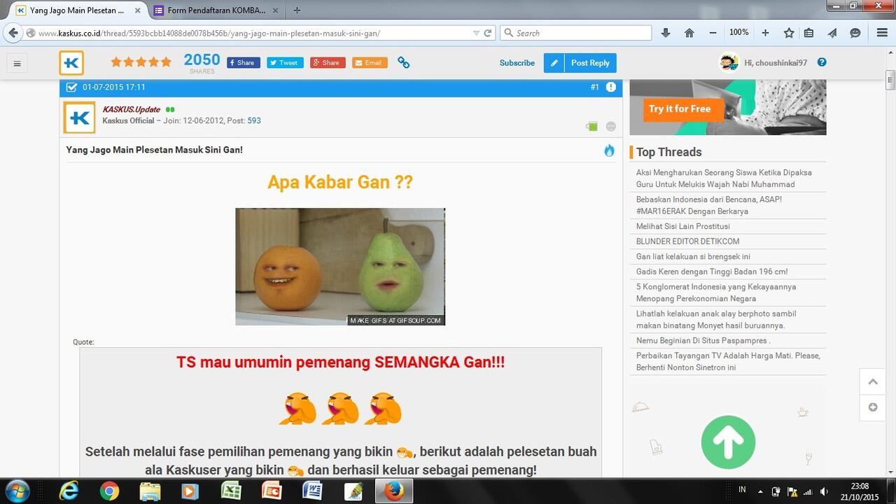 &#91;KOMBAT&#93; Pengalaman en Event Pertama dari {KASKUS.Update}