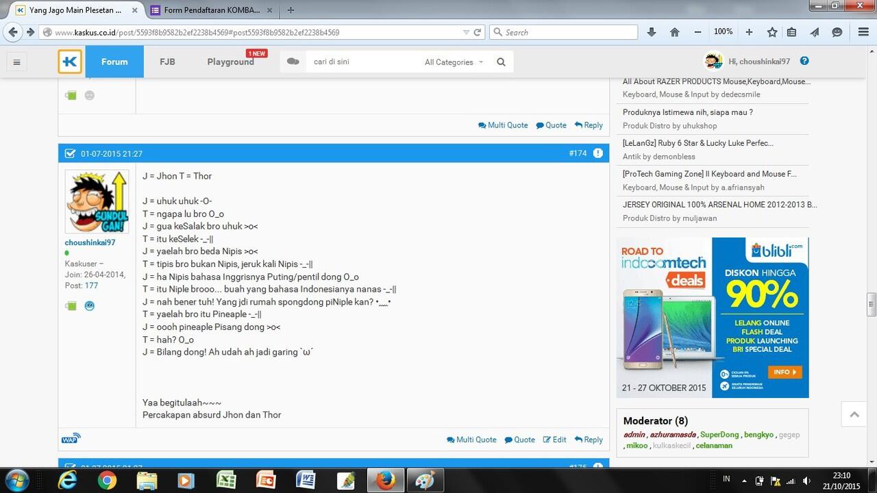 &#91;KOMBAT&#93; Pengalaman en Event Pertama dari {KASKUS.Update}