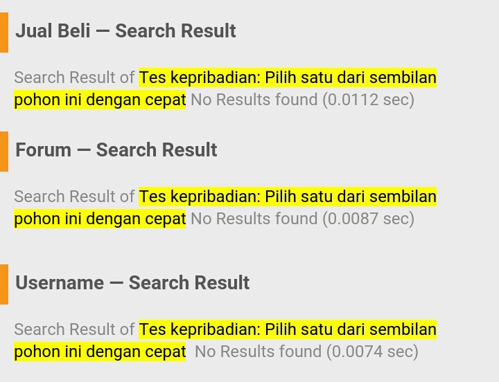 Tes kepribadian: Pilih satu dari sembilan pohon ini dengan cepat