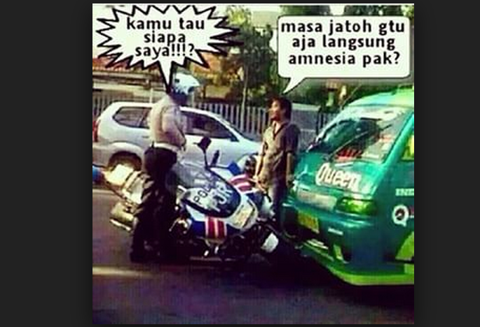 meme buat mang lisi yang suka nilang