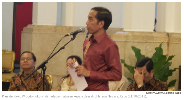 &#91;APA KABAR GLODOK?&#93; Jokowi: Beda 1998, Ekonomi Saat Ini Diacungi Jempol