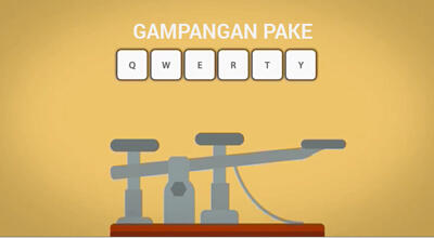 Kenapa Keyboard kita QWERTY, bukan ABCDE? *Explained with Animation*