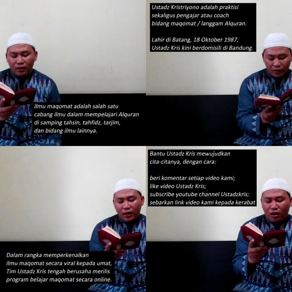 &#91;HOT NEWS&#93; Ustadz Ini Mengajarkan Langgam Alquran Via Youtube