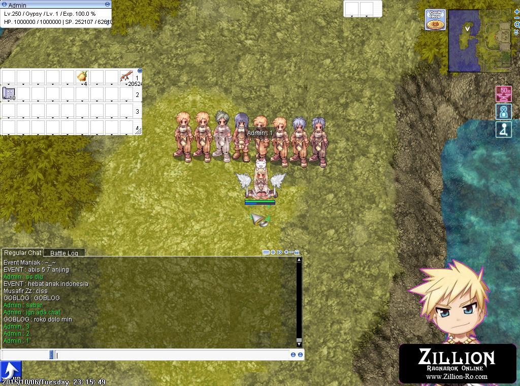 ZILLION RAGNAROK PRIVATE SERVER!! JOB 2 TRANS BASE LVL/JOB 250/90