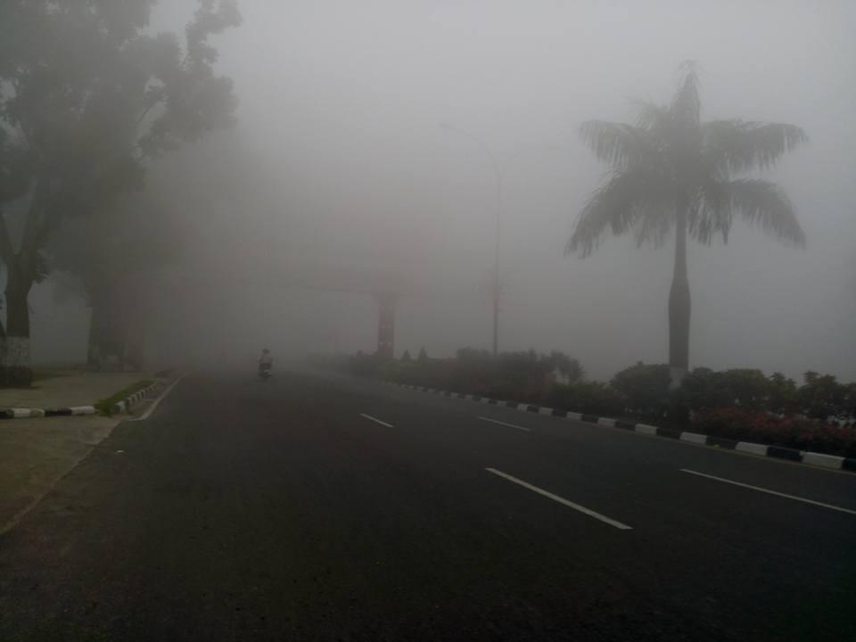Kabut asap pekanbaru tambah parah gan