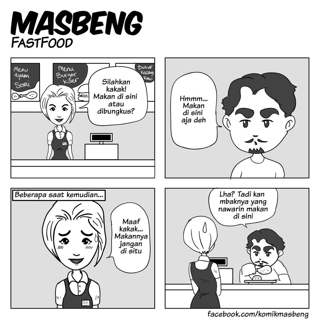 &#91;Komik&#93; MasBeng - Lucu, imut dan menggemaskan... Kadang-kadang