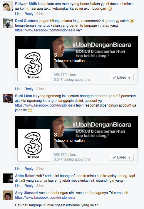 Account Palsu Udah Makin Meresahkan!