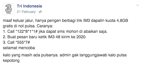 Account Palsu Udah Makin Meresahkan!