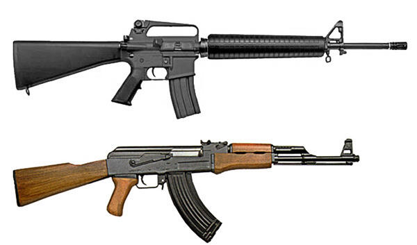 Mana yang Lebih GILA, M16 atau AK-47?