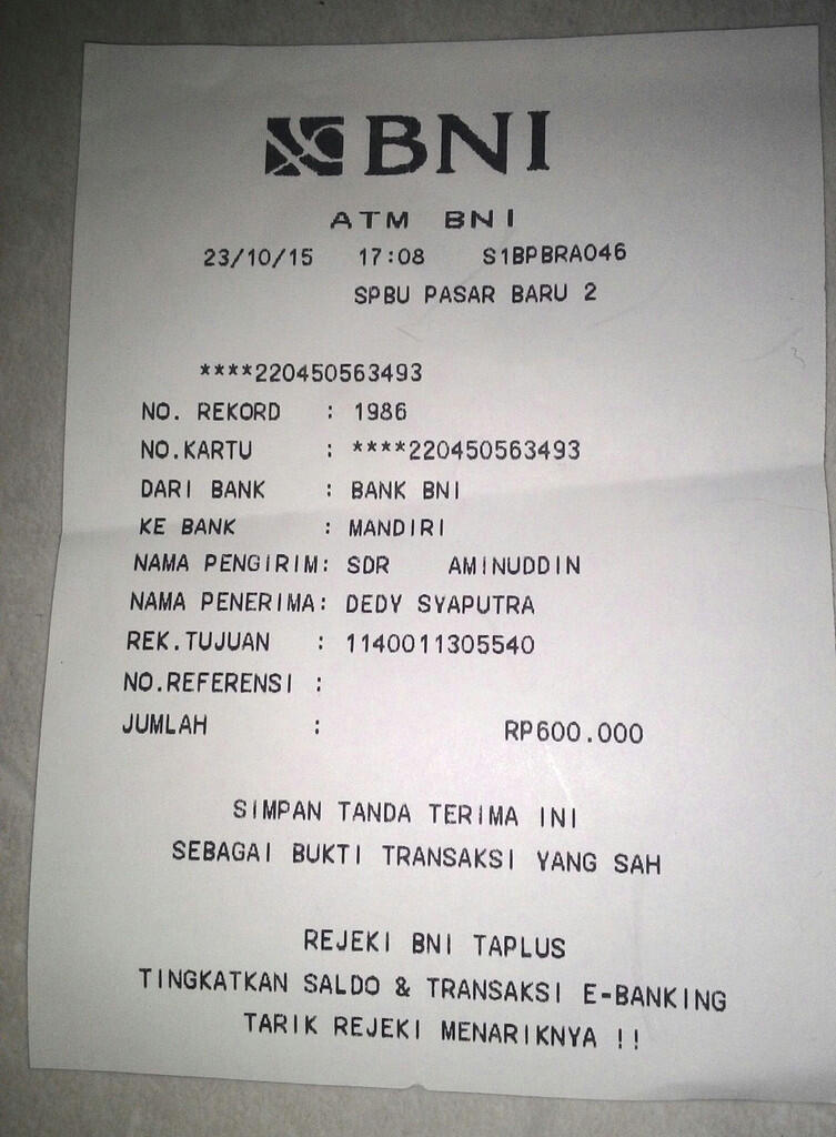 SURAT TERBUKA Untuk DEDY SYAPUTRA yang menyamar sbg R. RIZKY SOLEHUDIN