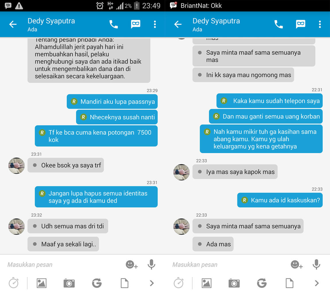 SURAT TERBUKA Untuk DEDY SYAPUTRA yang menyamar sbg R. RIZKY SOLEHUDIN