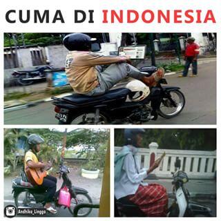 Kumpulan Meme Lucu Pengendara Motor yang Ada di Indonesia