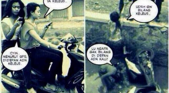 Kumpulan Meme Lucu Pengendara Motor yang Ada di Indonesia