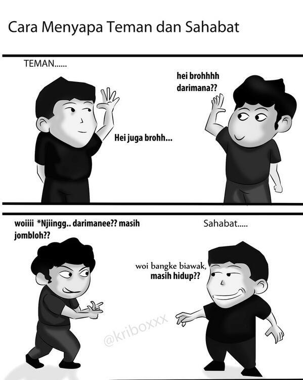 Gambar ini bakal menyadarkan Agan pentingnya punya sahabat sejati !