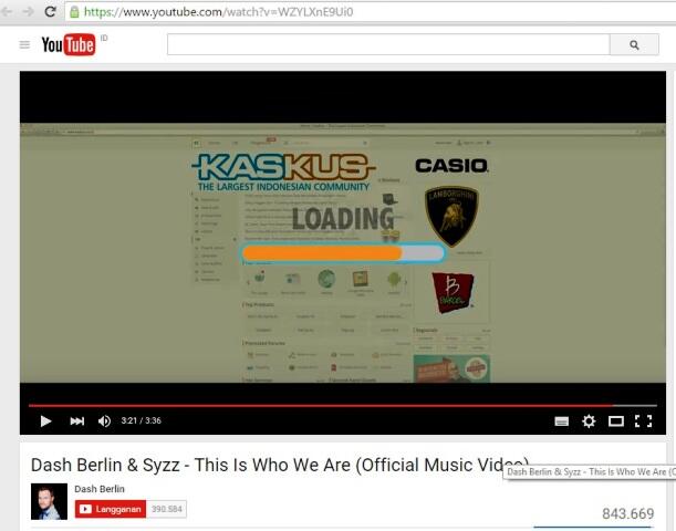 Dashberlin promo Kaskus Dan indonesia di Official Video Clip nya loh gan....