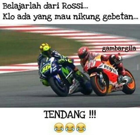 Kumpulan Meme Perseteruan Rossi, Marquez, dan Lorenzo