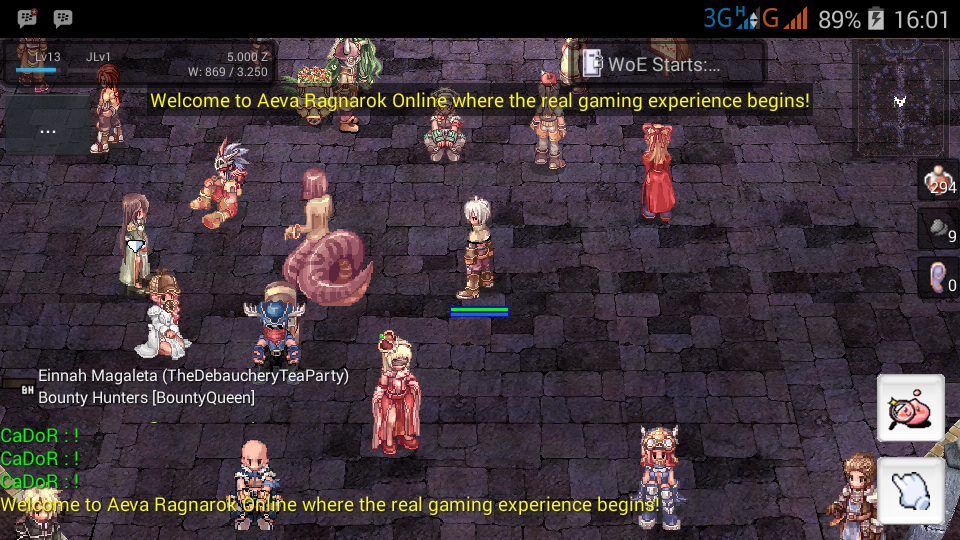 aeva-RO Ragnarok online PC version yg bisa di mainkan via Hp,browser n PC sendiri