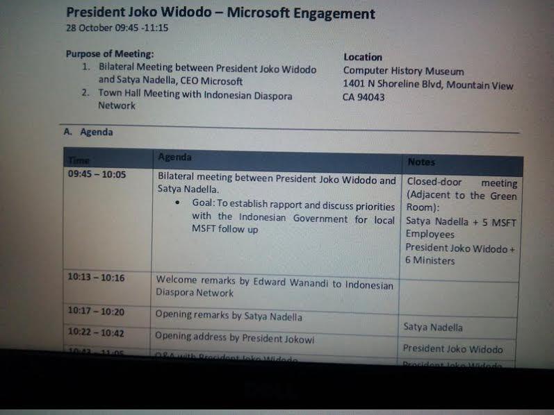 Bocoran Kerja Sama Jokowi &amp; Microsoft Ramai di Twitter