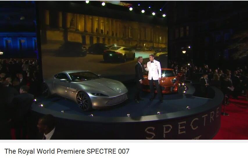 Premier Film James Bond 007 &quot;Spectre&quot;