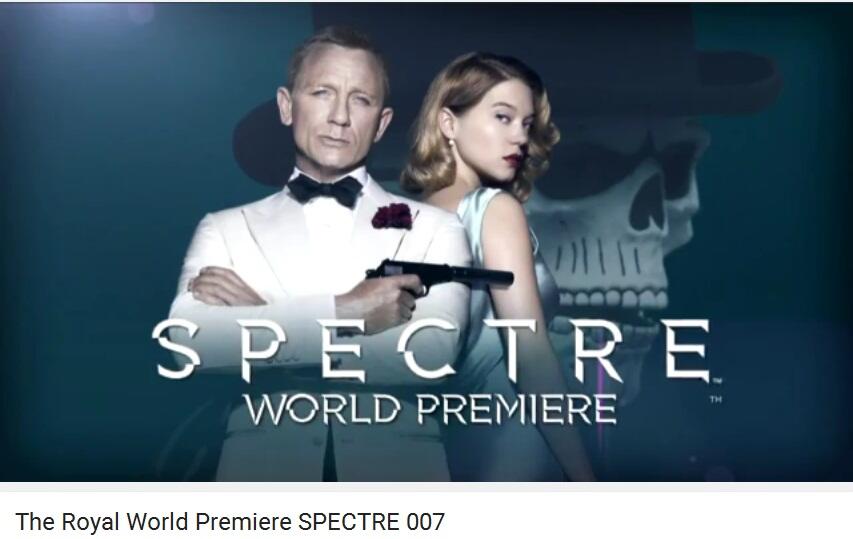 Premier Film James Bond 007 &quot;Spectre&quot;