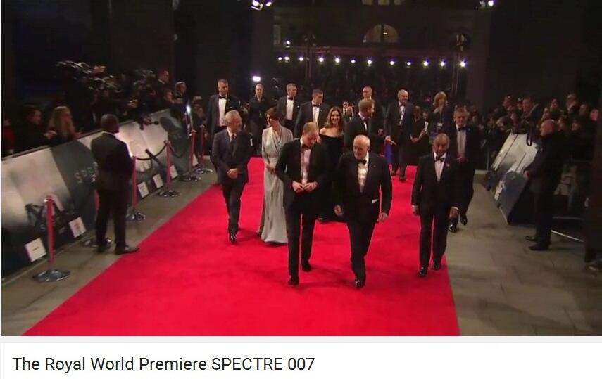 Premier Film James Bond 007 &quot;Spectre&quot;