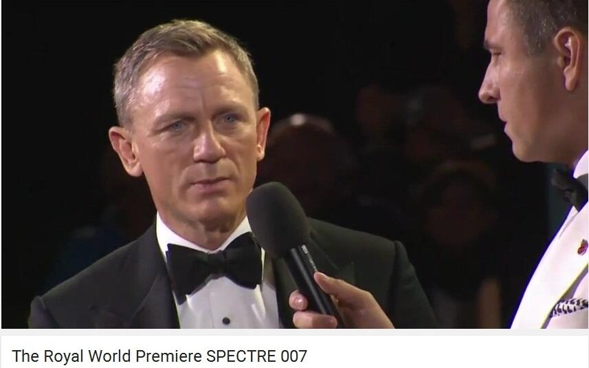 Premier Film James Bond 007 &quot;Spectre&quot;