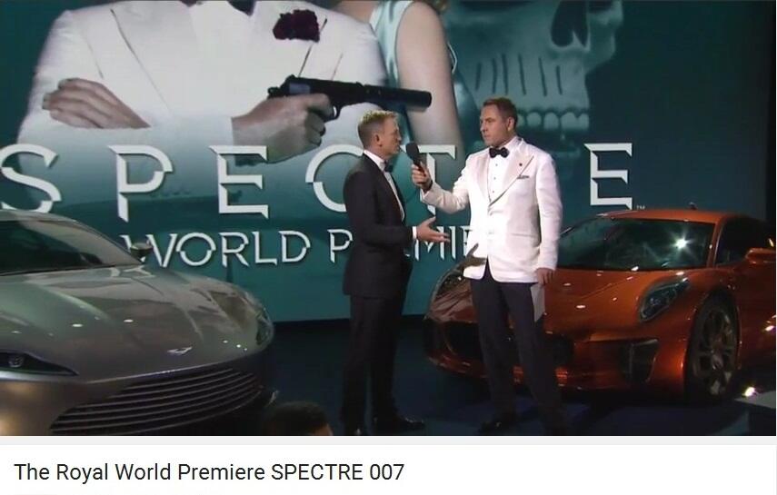 Premier Film James Bond 007 &quot;Spectre&quot;