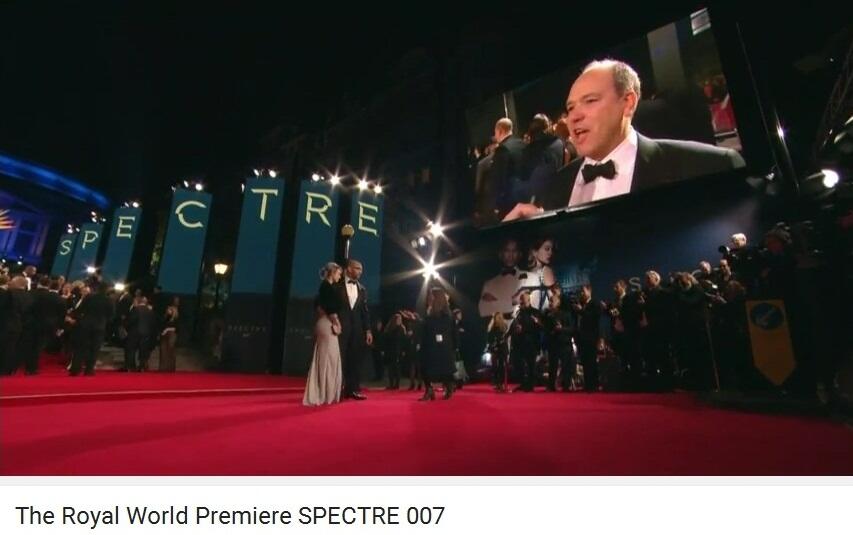 Premier Film James Bond 007 &quot;Spectre&quot;