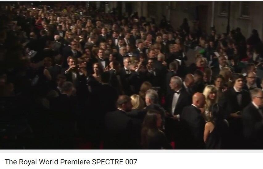 Premier Film James Bond 007 &quot;Spectre&quot;