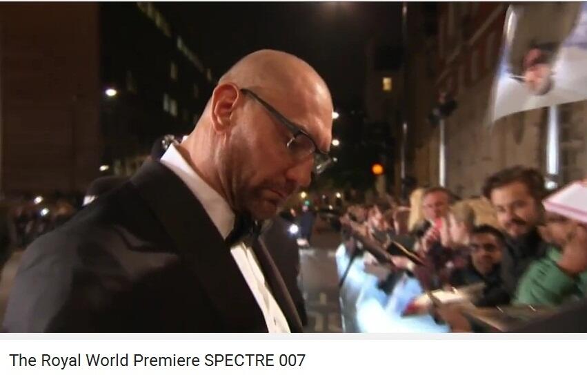 Premier Film James Bond 007 &quot;Spectre&quot;