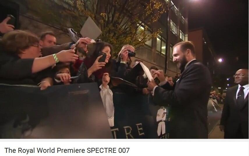 Premier Film James Bond 007 &quot;Spectre&quot;