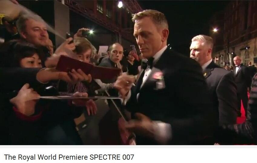 Premier Film James Bond 007 &quot;Spectre&quot;