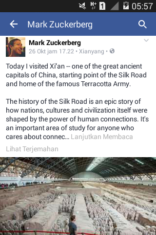 ke amerika mau nemui bos facebook ! bos facebook nya teryata di cina