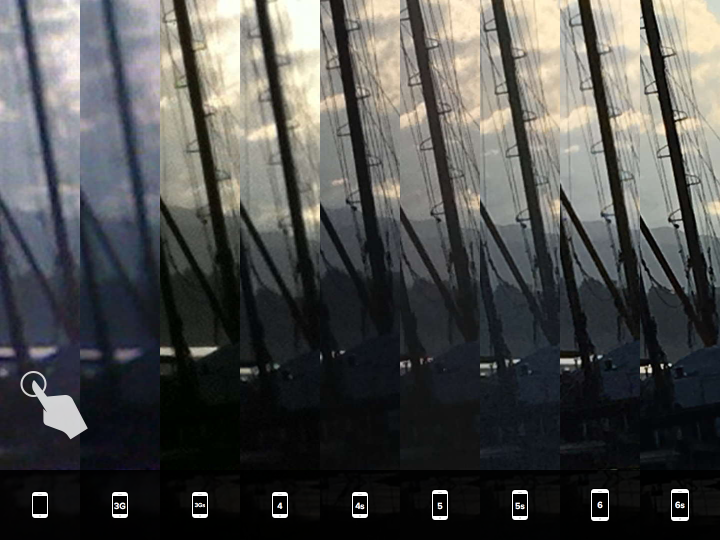 Inilah Foto-Foto Perbandingan Hasil Jepretan Kamera Seluruh Generasi iPhone 
