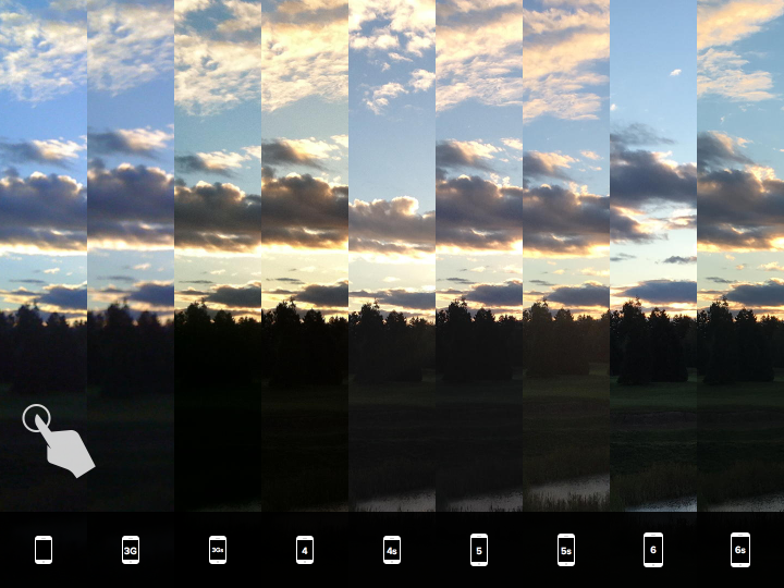 Inilah Foto-Foto Perbandingan Hasil Jepretan Kamera Seluruh Generasi iPhone 
