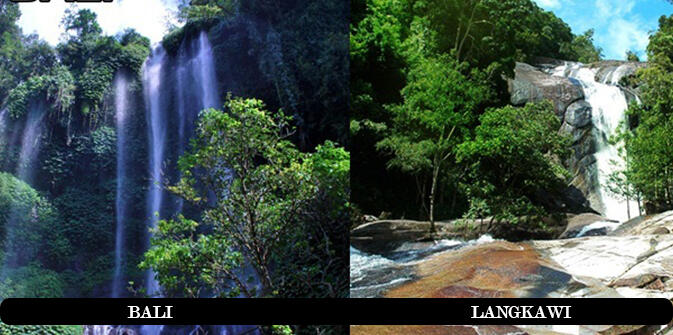 Bali (indonesia) vs Langkawi (malaysia)