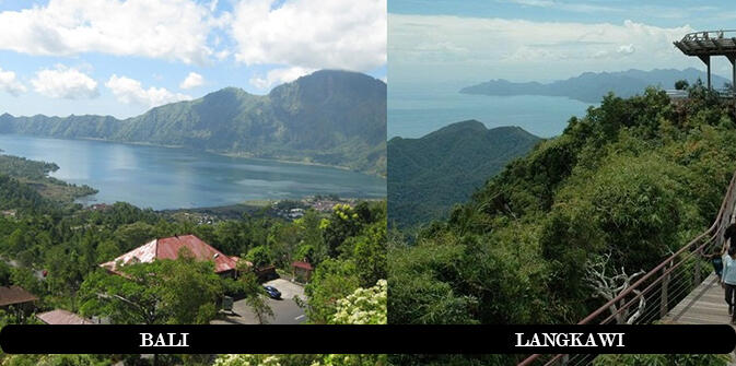 Bali (indonesia) vs Langkawi (malaysia)