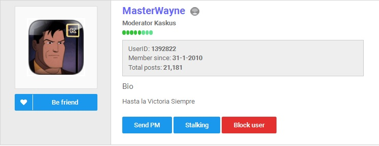 Selamat Bertugas Moderator Kaskus CS#19 Om MasterWayne &amp; Om pcrobot