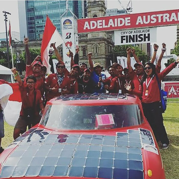 Indonesia Posisi 7 Dunia pada World Solar Challenge 2015 di Australia