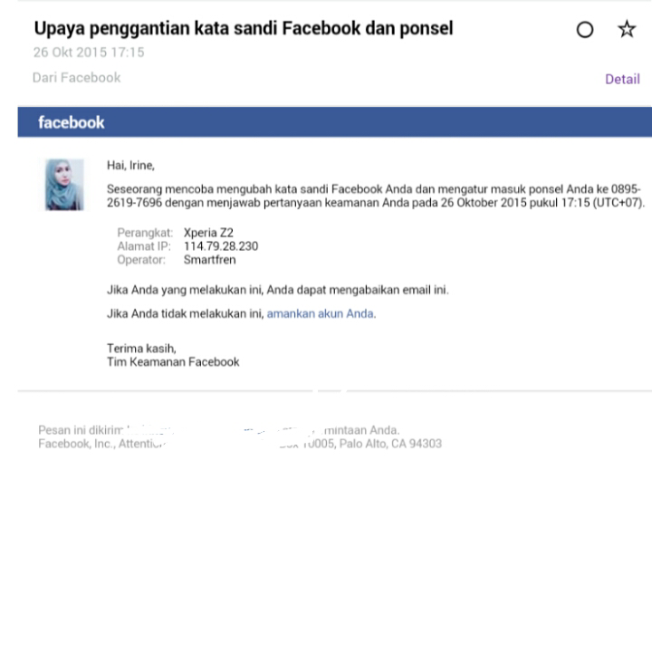 ini orang berusaha bobol facebook ane, silahkan BULLY