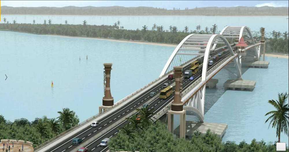 Penampakan Terbaru Jembatan Holtekamp 733 Meter di Jayapura